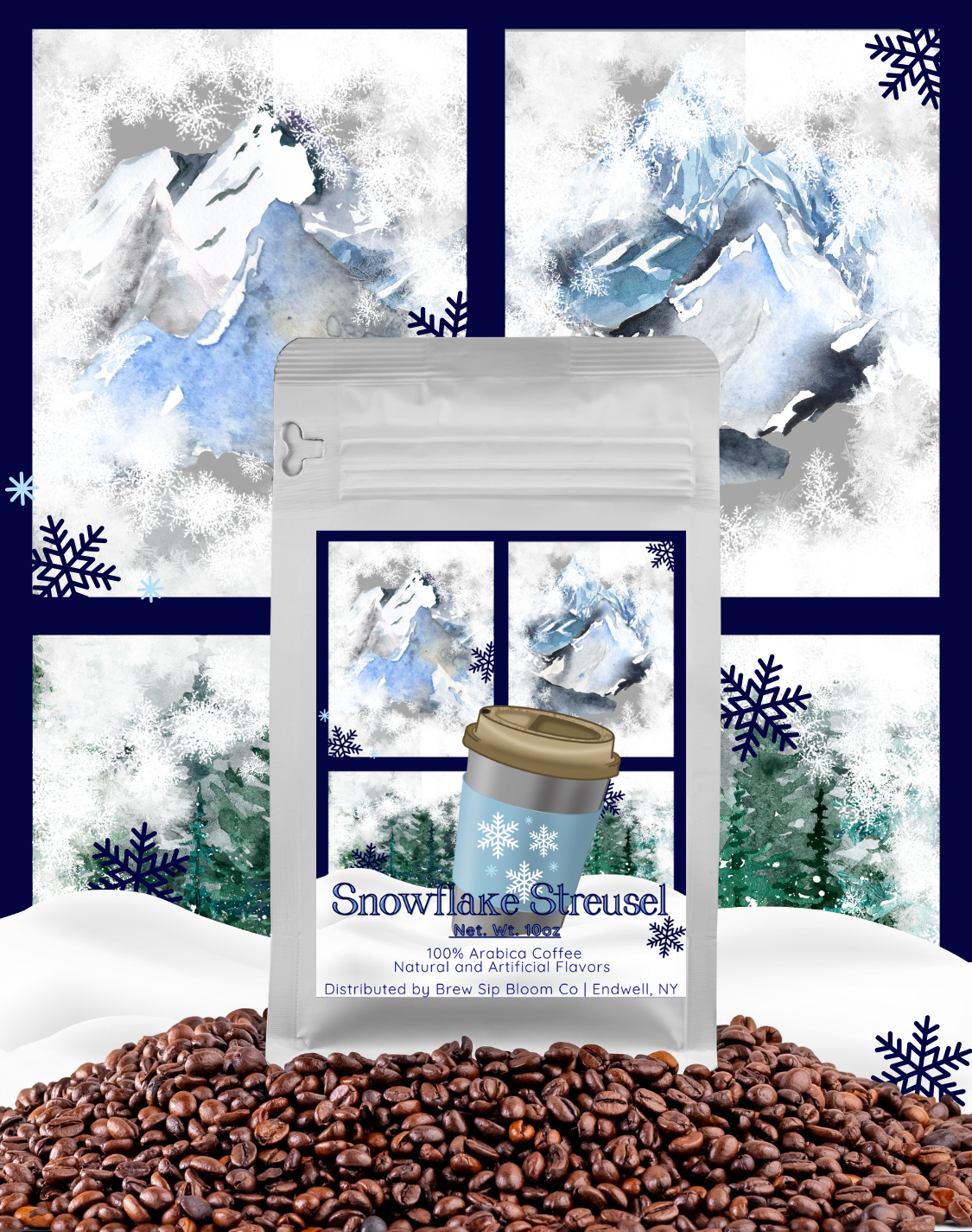 Snowflake Streusel Coffee